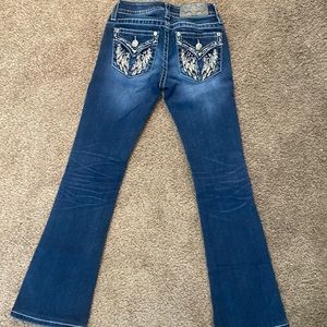 Like New! Miss Me jeans signature boot 23” by 31”